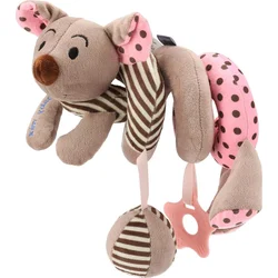 Baby Mix Hračka na postýlku Spirála Myška růžová
