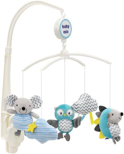 Baby Mix Kolotoč nad postieľku Ježko Myška Sova