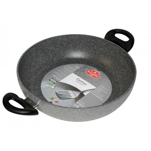 Ballarini Cortina GR Thermopoint grilovací pánev 24 cm povrch Granitium