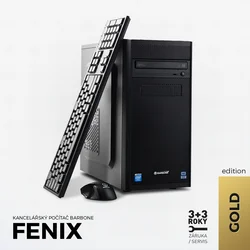 BARBONE FENIX Gold - Intel Pentium G3460/6GB/500GB/DVDRW/W10 (FenixGoldW10v2)