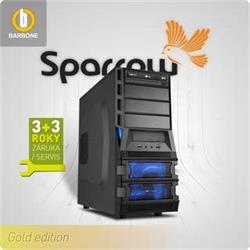 BARBONE SPARROW Gold - Intel Core i7-4790/8GB/1TB/120GB SSD/Intel HD 4600/DVDRW/W8.1 (SparrowGoldW8v3)