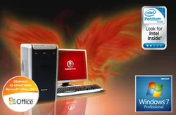 BARBONE W FENIX Ultra - Intel DC E5300/2GB/320GB/DVDRW/Windows 7 Profesional
