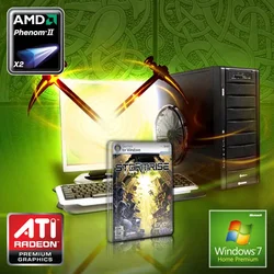 BARBONE W HAMMER STORM edition - AMD Phenom II X2 550/4GB/HD5770/750GB/DVDRW/Windows 7 Home Premium