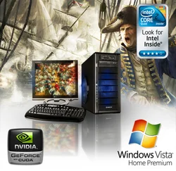BARBONE W REBEL TOTAL (W7-ready) Intel QUAD Q8200/4GB/1TB/GTX260/DVDRW/VHP