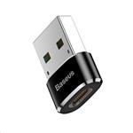 Baseus adaptér USB samec na USB-C samice 5A, černá