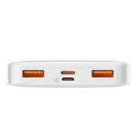 Baseus Bipow powerbank s digitálnym displejom 10000mAh 20W biela