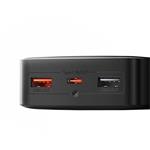 Baseus Bipow Powerbank s digitálnym displejom 20000mAh 25W čierna USB-C kábel 60W