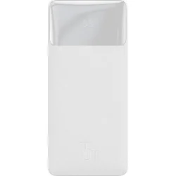 Baseus Bipow Powerbanka s digitálním displejem 10000mAh 15W bílá
