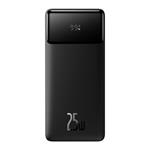 Baseus Bipow Powerbanka s digitálním displejem 20000mAh 25W černá + USB-C kabel 60W