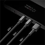 Baseus Blade Power powerbank s digitálnym displejom QC 20000mAh 100W, čierna
