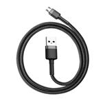 Baseus Cafule Micro USB 2,4A 1m (sivo-čierny)