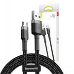 Baseus Cafule Micro USB 2,4A 1m (sivo-čierny)