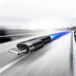 Baseus Cafule Nabíjací/dátový kábel USB na Lightning 1,5A 2 m, sivo-čierny