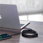 Baseus Cafule PD2.0 100W USB Flash nabíjanie pre kábel typu C (20V 5A)2m - červeno-čierny
