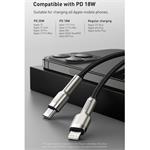 Baseus Cafule Series nabíjecí/datový kabel USB-C na Lightning PD 20W 0,25m, černá