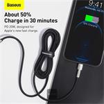 Baseus Cafule Series nabíjecí/datový kabel USB-C na Lightning PD 20W 2m