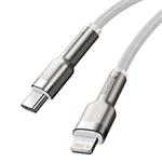 Baseus Cafule Series USB-C na Lightning PD 20W 1m nabíjací/dátový kábel, biely