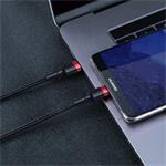 Baseus Cafule Series USB-C na USB-C PD2.0 60W Flash nabíjací/datový kábel 1m, červeno-čierny