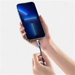 Baseus Crystal Shine Series USB-C/Lightning 20W 2m nabíjací/dátový kábel, čierny
