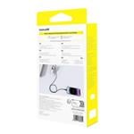 Baseus Dura USB/Lightning 1m 2,4A rýchlonabíjací kábel čierny zlatý