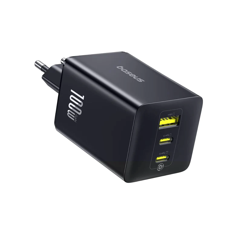 Baseus EnerFill FE11 100W 2xUSB-C, 1xUSB čierna