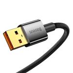 Baseus Explorer Series datový kabel USB-A/USB-C s inteligentním vypnutím 100 W 2m černá