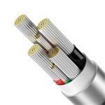 Baseus Explorer Series datový kabel USB-A/USB-C s inteligentním vypnutím 100 W 2m černá