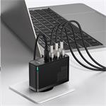 Baseus GaN2 Pro rýchlonabíjací adaptér 2x USB-C 2x USB-A 100W čierny