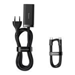 Baseus GaN3 Pro stolní rychlonabíjecí adaptér 2x USB-A, 2x USB-C 100W černá