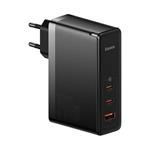 Baseus GaN5 Pro rýchlonabíjací adaptér 2x USB-C + USB-A 140W čierny