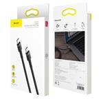 Baseus nabíjecí/datový kabel USB-C na USB-C PD2.0 60W Flash 2m, šedá