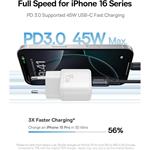 Baseus PicoGo 45W, 1xUSB-C biela