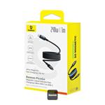 Baseus PicoGo magnetický kábel USB-C/USB-C 1m 240W čierny