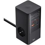 Baseus PowerCombo Tower 35W EU čierna nabíjacia stanica
