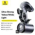 Baseus PrimeTrip 2v1 Magnetický držiak na bicykel s LED svetlom