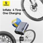 Baseus PrimeTrip Elektrická pumpa na bicykel čierna