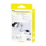 Baseus Silky USB-C/Lightning rýchlonabíjací kábel 1m 20W čierny