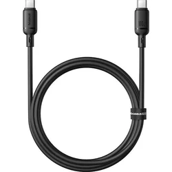 Baseus Silky USB-C/USB-C rýchlonabíjací kábel 1m 100W čierny