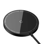 Baseus Simple Mini3 15W bezdrôtová nabíjačka USB-C čierna