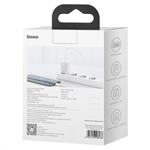 Baseus Super Si rýchlonabíjačka 1C 25W EU + USB-C/USB-C 3A kábel 1m biely