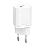 Baseus Super Si USB-C PD QC 20W biela rýchlonabíjačka