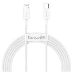 Baseus Superior Series rychlonabíjecí kabel USB-C/Lightning 20W 1m bílá