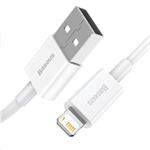 Baseus Superior Series rychlonabíjecí kabel USB/Lightning 2.4A 1m bílá