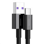 Baseus Superior Series USB/USB-C 66W rýchlonabíjací kábel 1m čierny