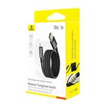 Baseus Tungsten USB/USB-C magnetický nabíjací kábel 1m 100W čierny