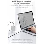 Baseusnabíjecí/datový kabel USB-C samec na USB-C samec 100W 1m, černá
