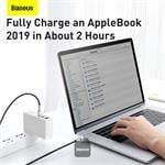 Baseusnabíjecí/datový kabel USB-C samec na USB-C samec 100W 1m, černá
