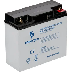 Batéria Conexpro AGM 12V, 20Ah, 5 rokov, T3