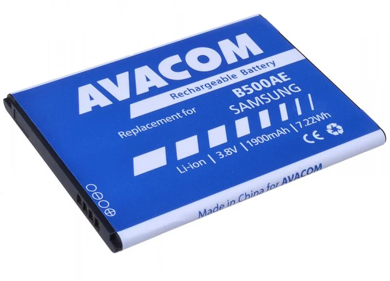 Baterie do mobilu Samsung Galaxy S4 mini, Li-Ion 3,8V 1900mAh, (náhrada EB-B500BE)