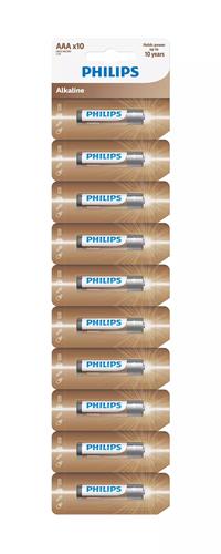 Batérie PHILIPS LR03AL10S/10 AAA (10 ks)
